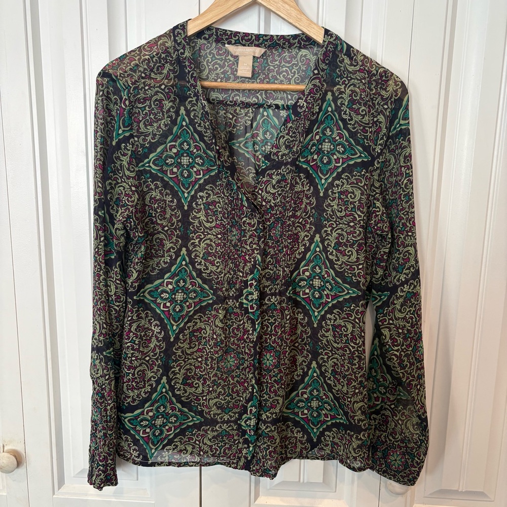 Banana Republic Blouse Size Medium‎